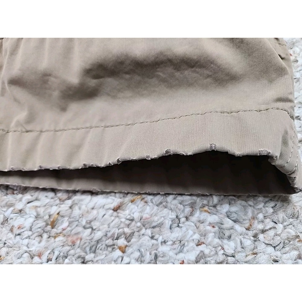 Rail Riders Hiking Pants Mens Khaki Nylon Fleece Lined‎ Trail Taper 34x28 - Picture 15 of 16